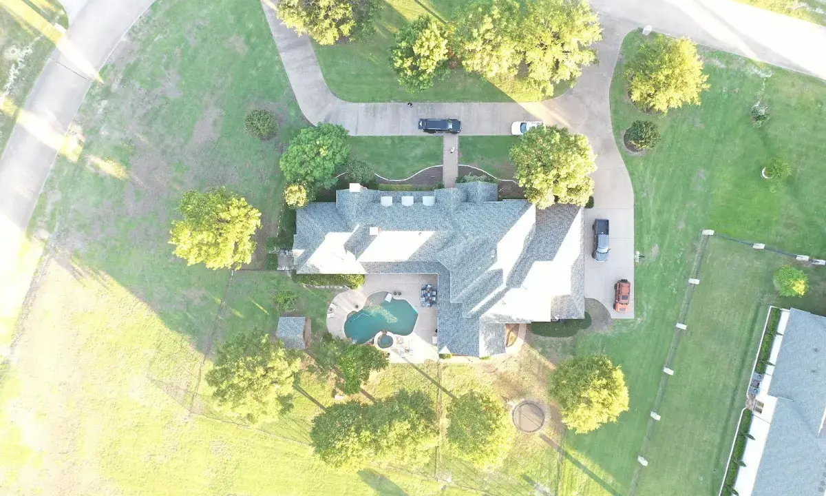 New shingle roof installation on a home in Ayden